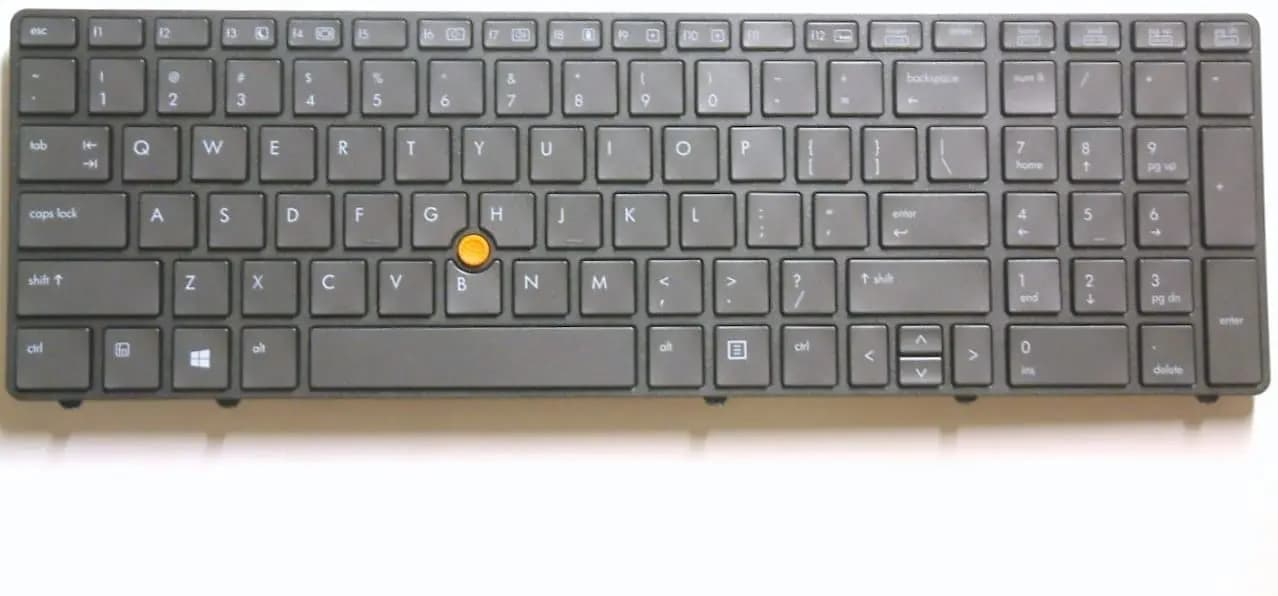 Keyboard Laptop HP Elitebook 8560w 8570w NSK-HXBBF 703149-001