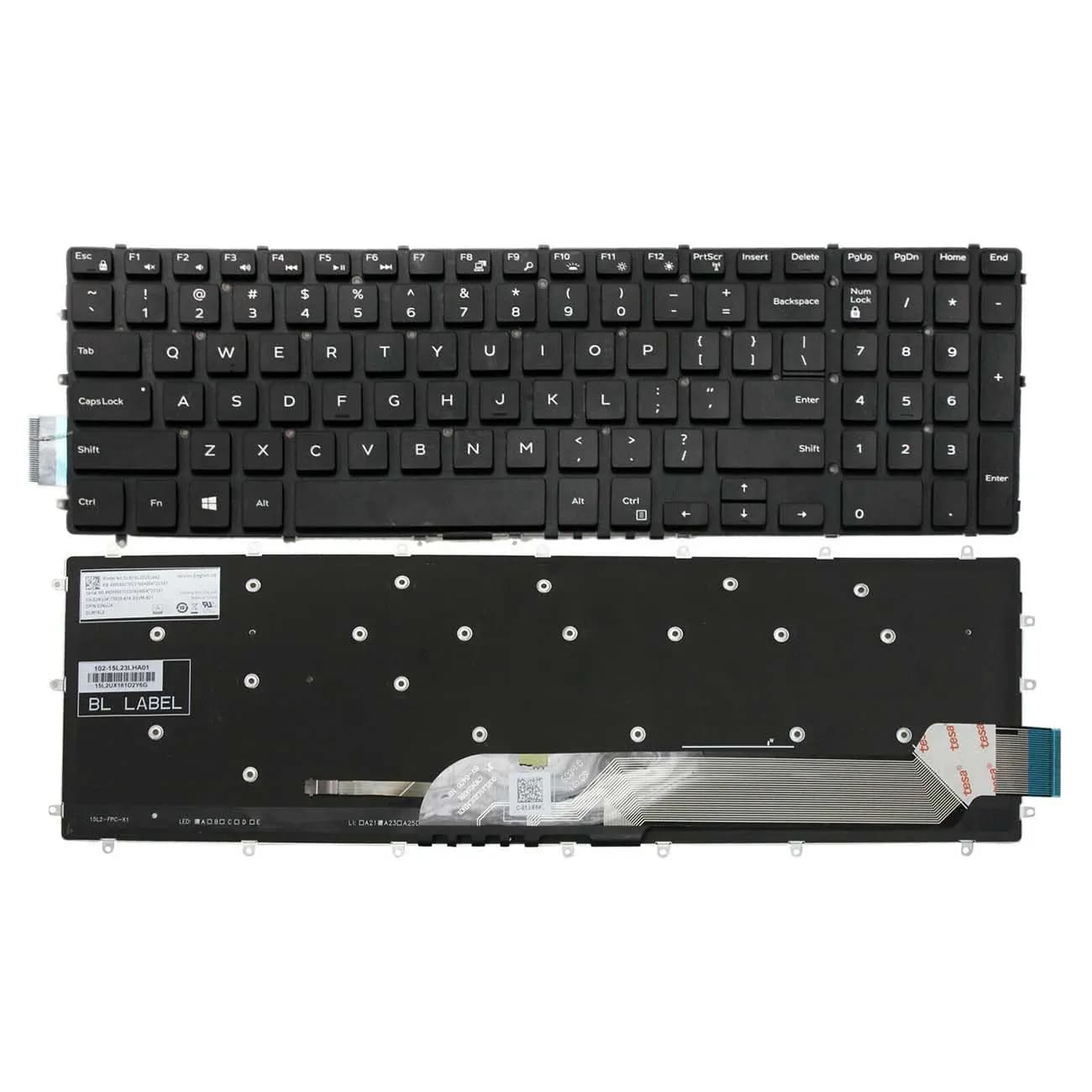 Keyboard Laptop Dell Inspiron 15 5565 5567 17 5765 5767 03NVJK Backlit