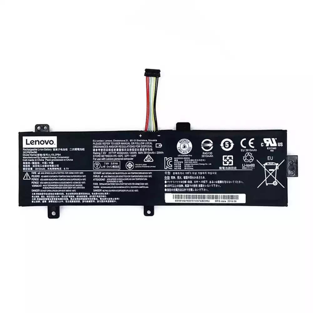 Battery Laptop Lenovo Ideapad 310-14IAP 310-14IKB 310-14ISK L15M2PB4 L15C2PB4 L15M2PB2 L15L2PB2 L15C2PB2 L15L2PB3 L15C2PB6 7.6V 30Wh 4030mAh