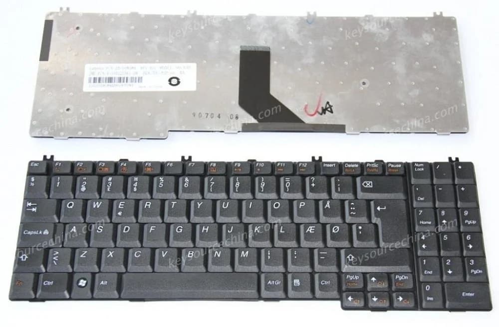 Keyboard Laptop Lenovo Ideapad G550 G555 V560 B550 B560 B560A MP-08K56CH-686 MP-10C16CH-686 9Z.N4ZSC.000