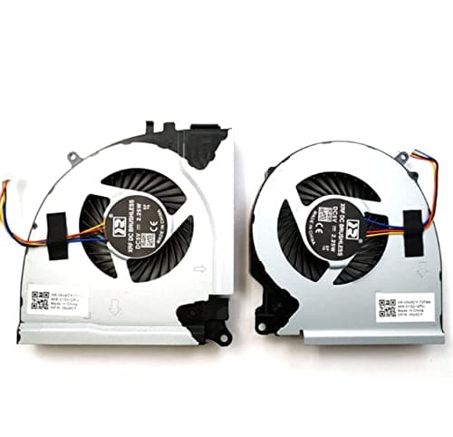 CPU & GPU Cooling Fan Dell 15-7000 15-7557 15-7559 Inspiron 5576 5577 7557 7559 Series DFS201105000T FGLQ DFS2001053P0T FGLP 04X5CY 0RJX6N