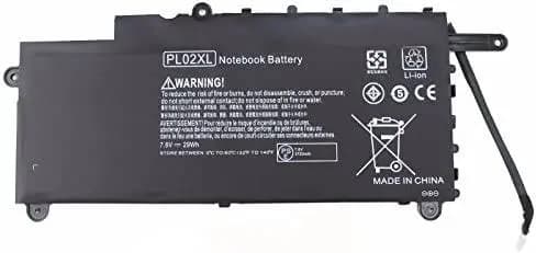 Battery Laptop HP PL02XL HP Pavilion 11-n x360 751681-421 751875-001 HSTNN-LB6B (7.6V 29Wh)