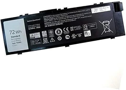 Laptop Battery T05W1 Compatible with Notebook, Dell Precision M7710 Series 11.1V 72Wh