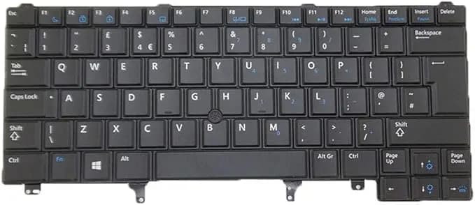 Keyboard Laptop Dell Latitude E6440 E6430S E6430 E6420 E6330 E6320 E6230 E6220 E5430 E5420M E5420 5420 031T2C 31T2C NSK-DV4BC 0U PK130VG1B12