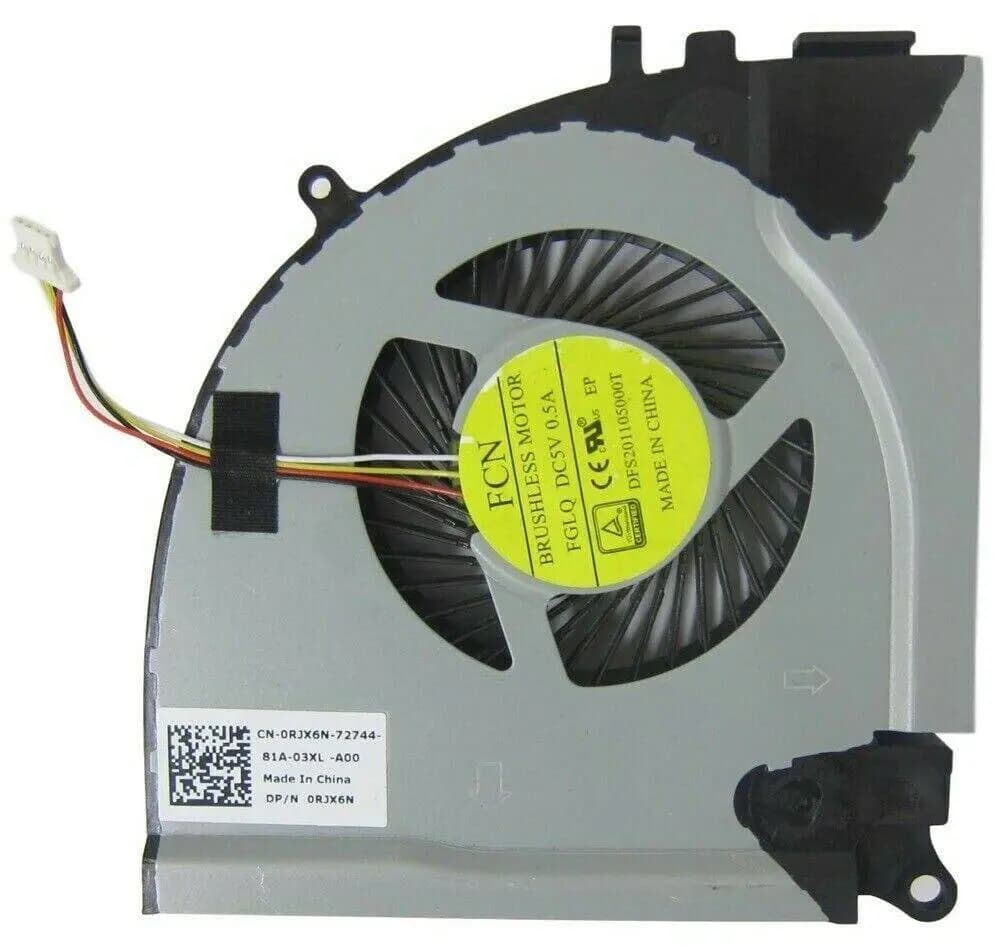 CPU Cooling Fan Dell Inspiron 15 5577 7559 Left RJX6N 0RJX6N