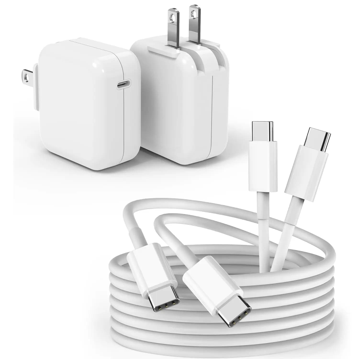 30W USB C Charger for MacBook Air MacBook Pro 13 14 15 16 inch,M1 M2 M3 Apple Laptop Charger, USB C Power Adapter for iPad,iPhone 15 Pro Max,10FT Extra Long USB-C Cable MacBook Pro/Air,iPad Pro Electronics