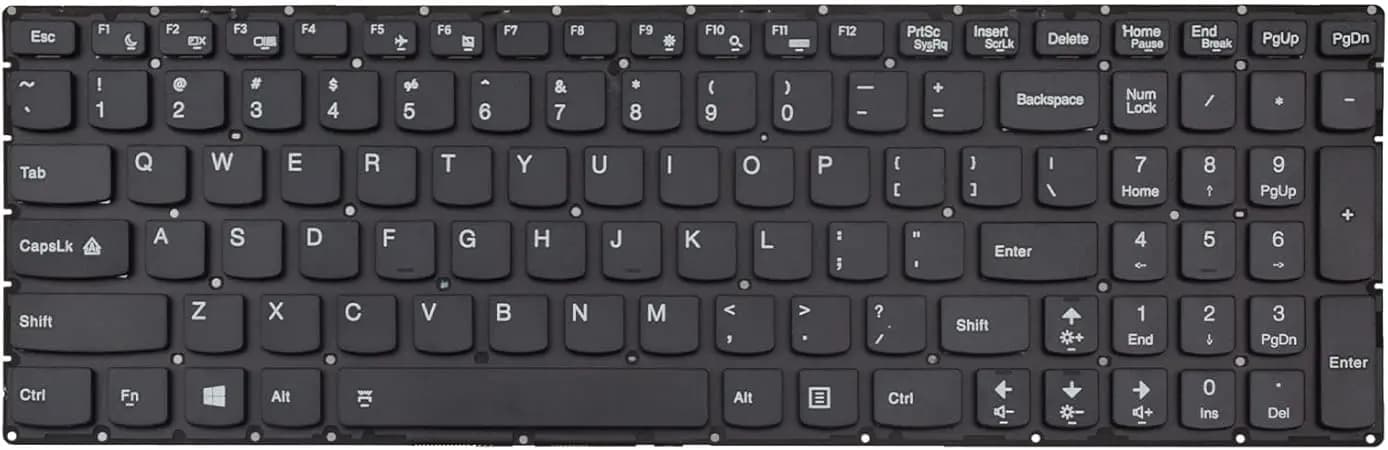 Keyboard Laptop Lenovo Ideapad Y50 Y70 U530 Y50-70 Y50-80 Y70-70