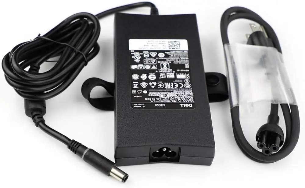 Dell 130W Watt PA-4E AC DC 19.5V Power Adapter Battery Charger Brick with Cord