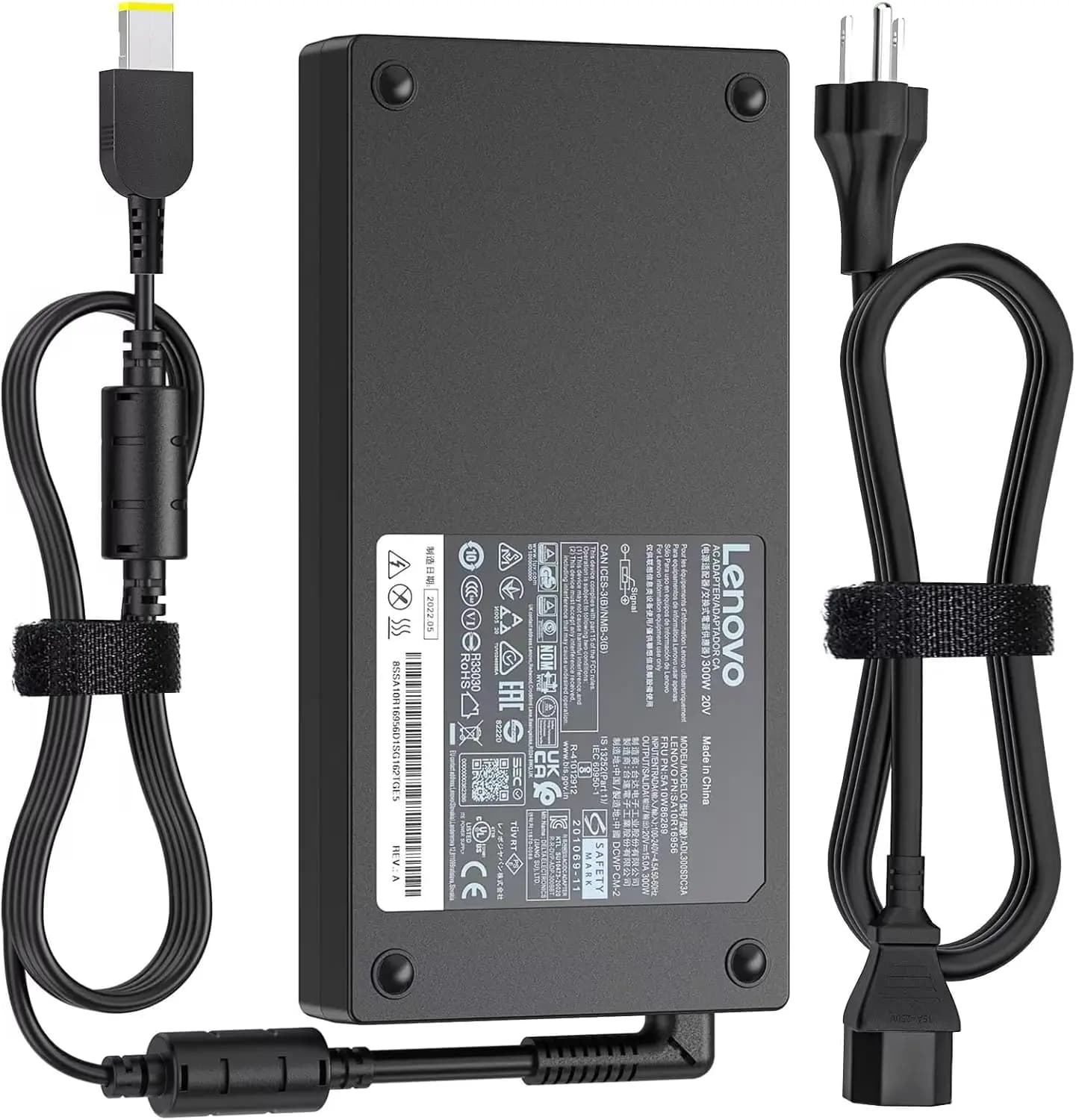 300W Lenovo Legion Charger 20V 15A adl300sdc3a AC Charger Fit for R9000P R9000K Y9000K Y9000X Lenovo Gaming Legion 5 pro 7i 5i 15 16 17 Laptop Adapter Power Supply