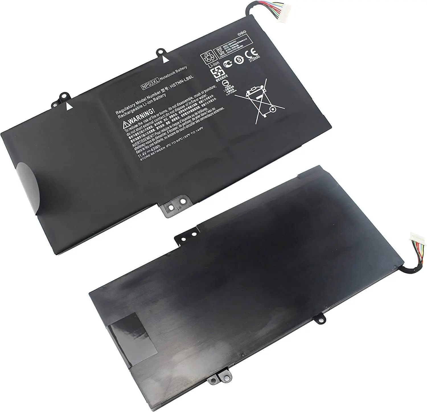 Battery Laptop HP NP03XL for Laptop HP Envy X360 15-U Pavilion X360 13-A HSTNN-LB6L 760944-421-18