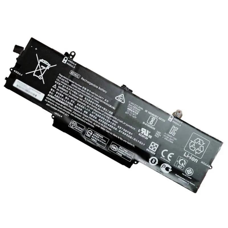 Battery Laptop HP BE06XL HP Elitebook 1040 G4 Folio HSTNN-IB7V HSTNN-DB7Y 918045-1C1 918045-171 HSN-Q02C BEO6XL 11.55V 67Wh 5800mAh