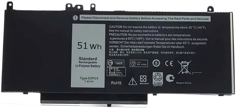 Battery Laptop Dell Latitude E5450 E5550 G5M10