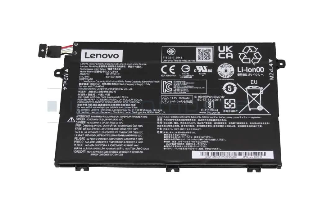 Battery Laptop Lenovo Thinkpad E480 E485 E490 E495 E580 E590 E595 01AV447