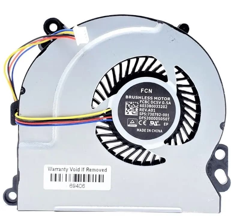 CPU Cooling Fan HP ENVY 15-J 17-J 720235-001