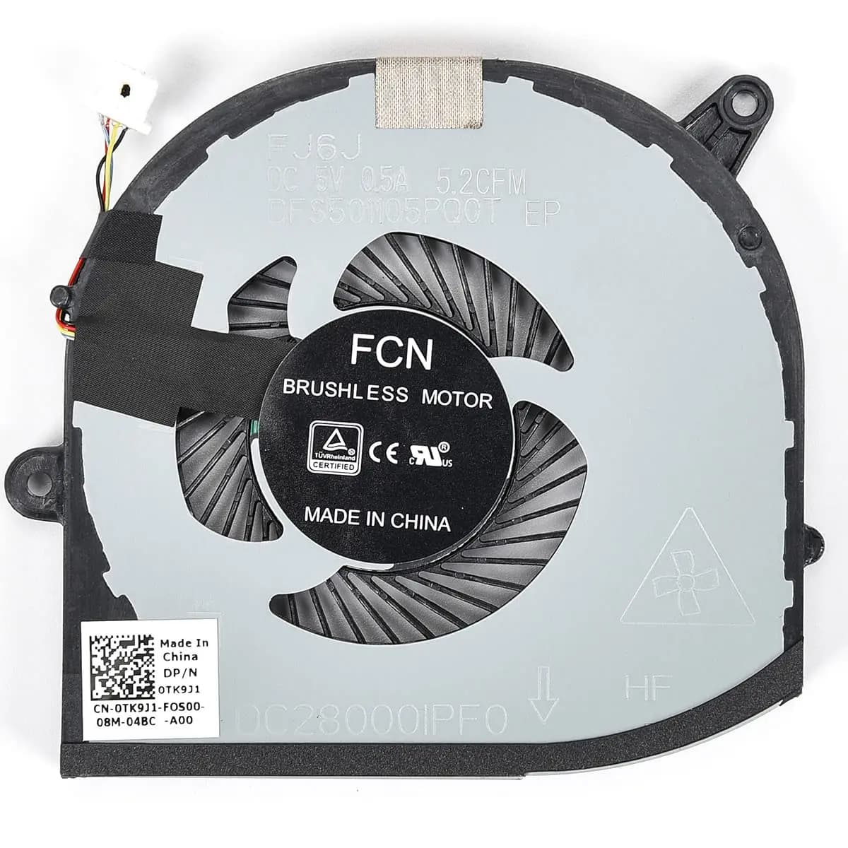 CPU Cooling Fan Dell XPS 7590 Precision 5540 Right V9H8N 0V9H8N