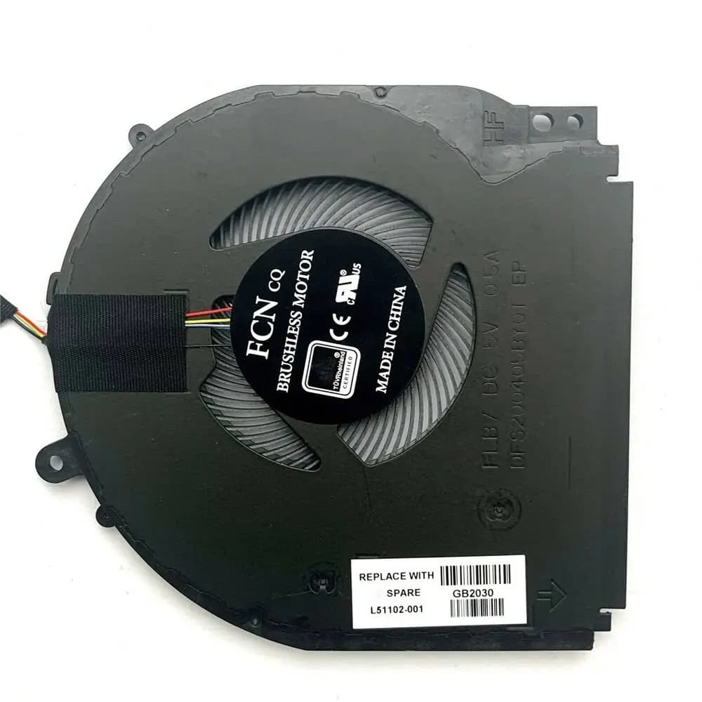 CPU Cooling Fan HP Pavilion X360 14-DH 14M-DH 14M-DH0003DX L51102-001