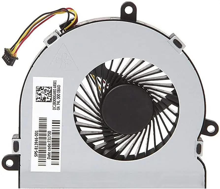 CPU Cooling Fan HP 250 G4, 250 G5, 255 G4, 255 G5, TPN-C125, 15-AC, 15-AF, 15-AY, 15-BA, 15-BS, 15-BW p/n 813946-001