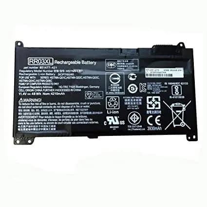Battery Laptop HP Probook 450 G4, 470 G4 450 G5 470 G5 RR03XL