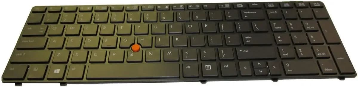 Keyboard Laptop HP Elitebook 8560w 8570w NSK-HXBBF 703149-001