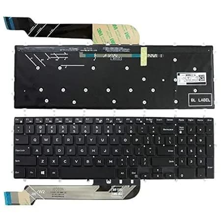 Keyboard Laptop Dell Inspiron G7-7588 G3-3579 G3-3779 G5-5587 Backlit 09J9KG
