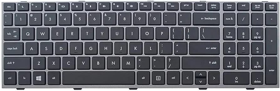 Keyboard Laptop HP Probook 4540s 676504-001
