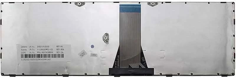 Keyboard Laptop Lenovo Ideapad Z51-70 500-15ISK 500-15ACZ US Silver 5N20H03515