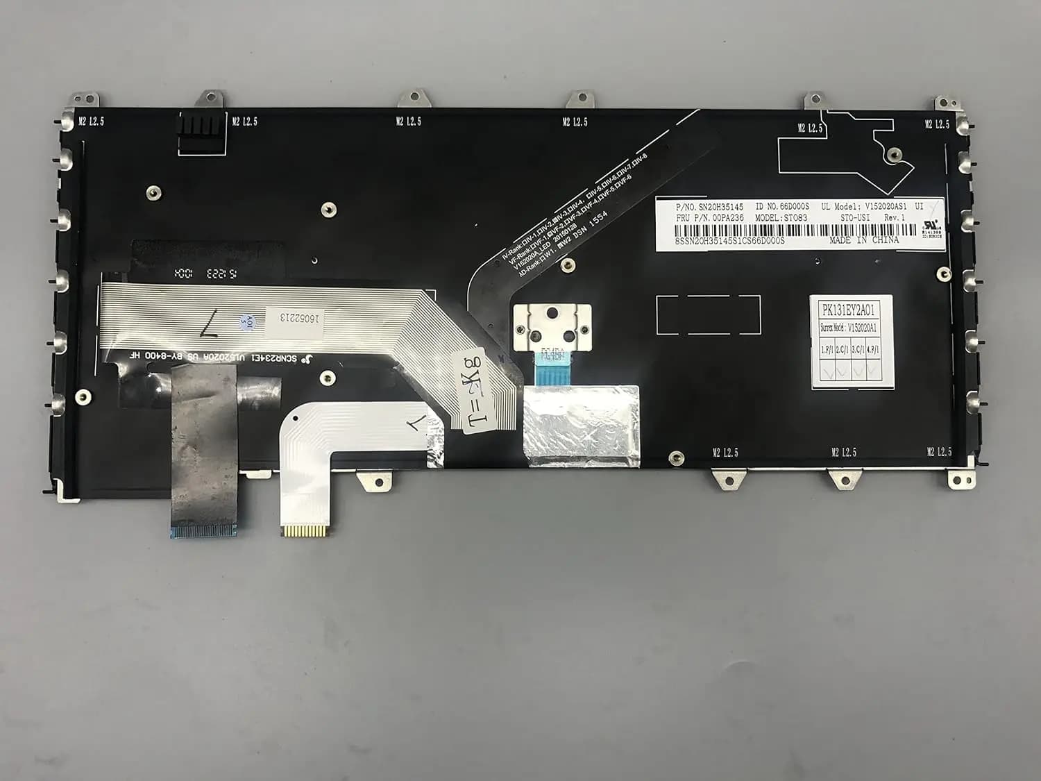 Keyboard Laptop Lenovo Thinkpad Yoga 260 12.5 Inch SN20H35145 66D000S 00PA236