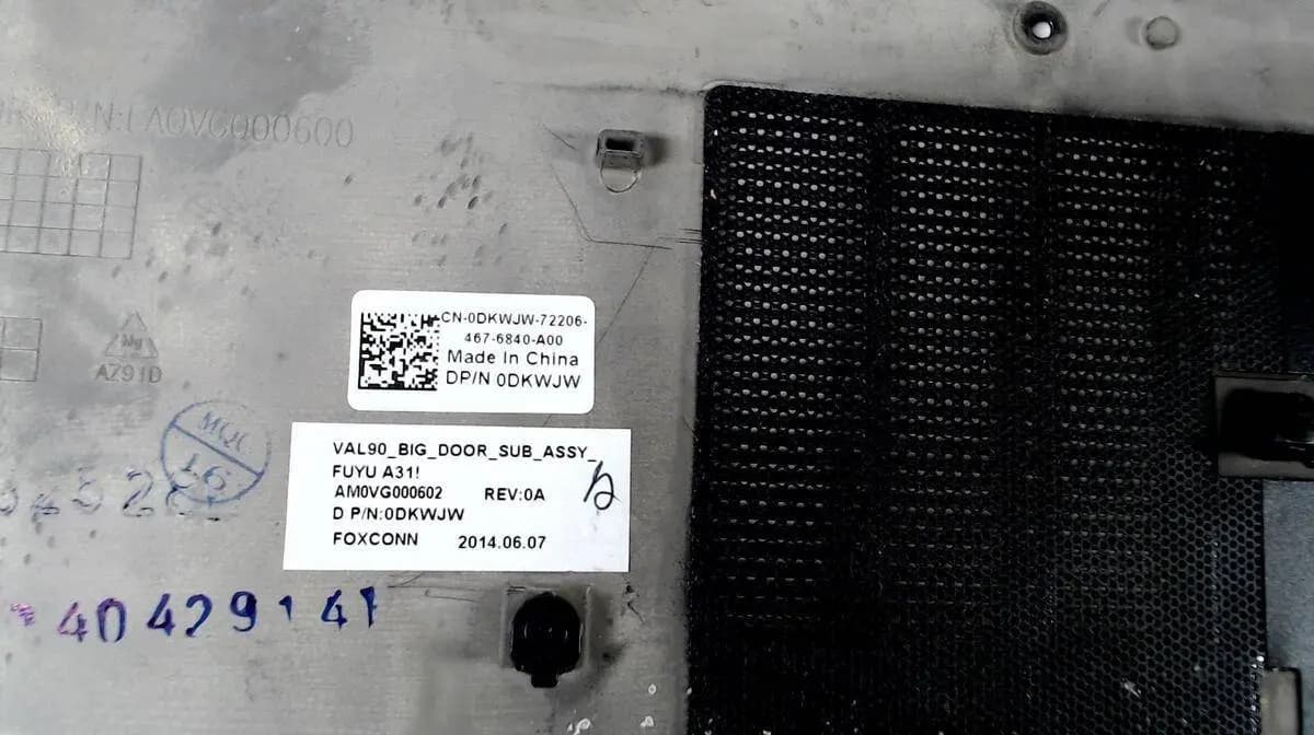 Housing Bottom Dell Latitude E6440 Base Case - DKWJW 0DKWJW
