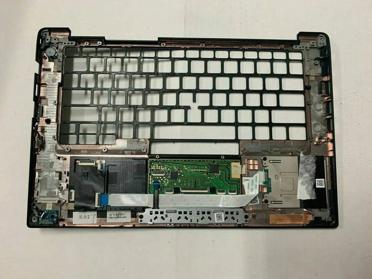Housing Palmrest Dell Latitude 7490 Laptop Touchpad with SC Reader P/N DJHRD