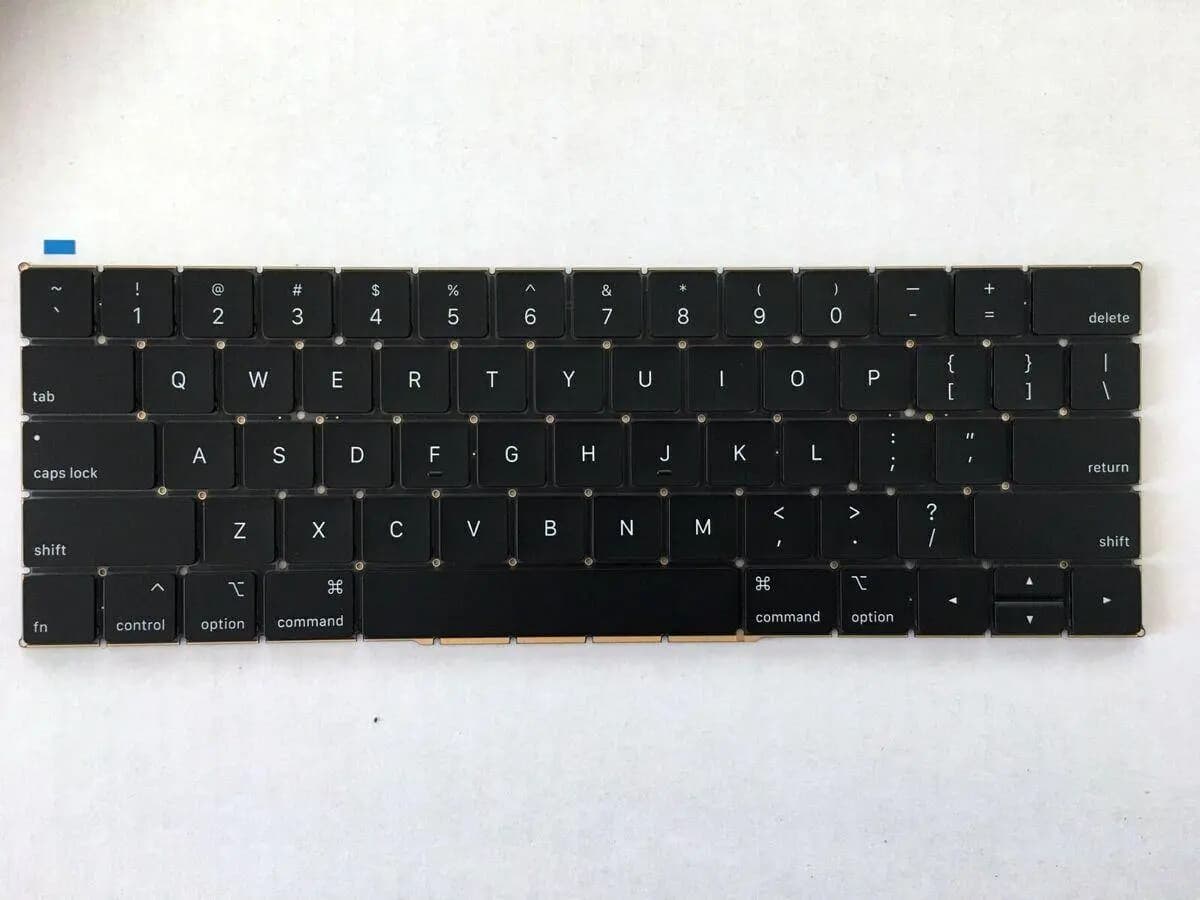 Keyboard MacBook Pro 15-inch Touch Bar A1990 2018 - 2019 US Keyboard Model 741925085719