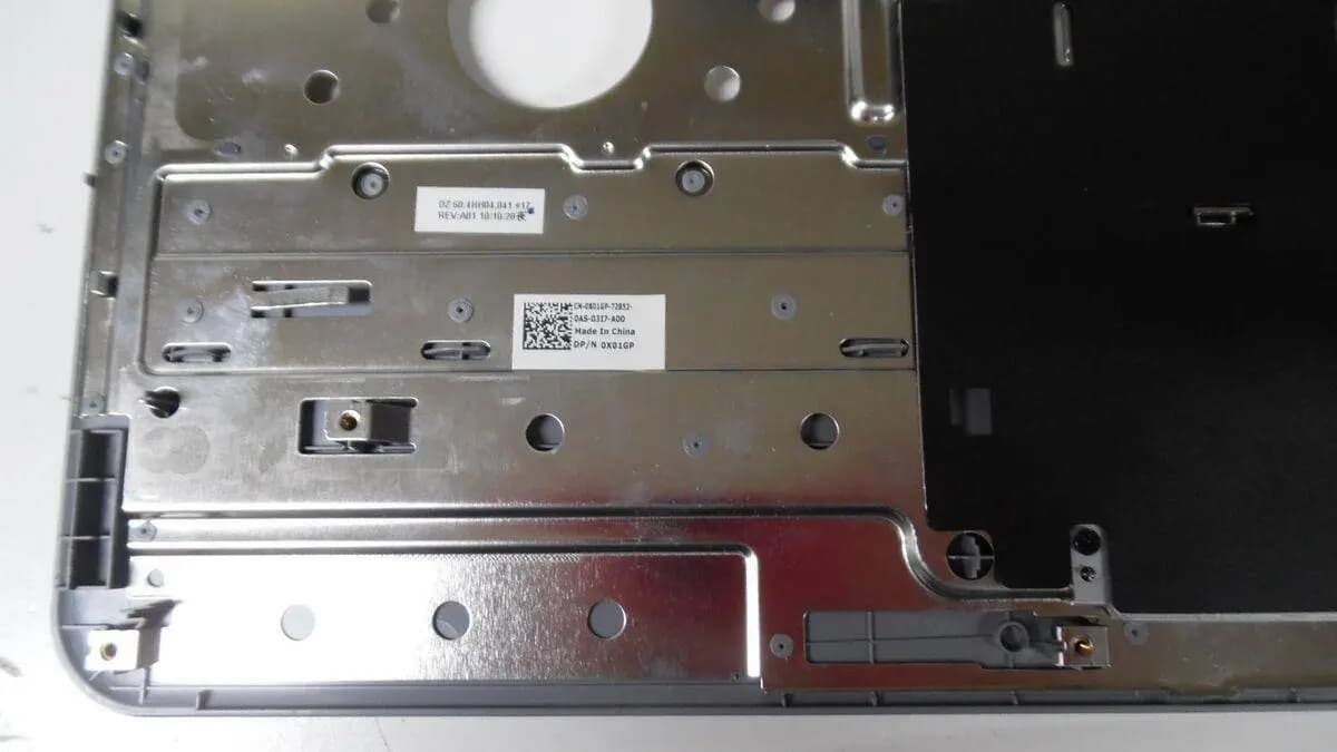 Housing Palmrest Dell Inspiron N5010 Touchpad Power Button Board 0X01GP