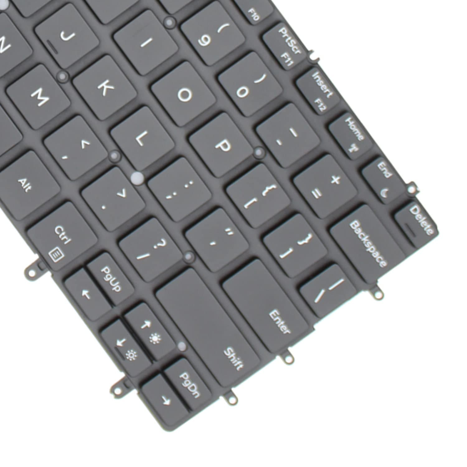 Laptop Keyboard Backlight Dell XPS 13-9370 XPS13-9375 US Layout