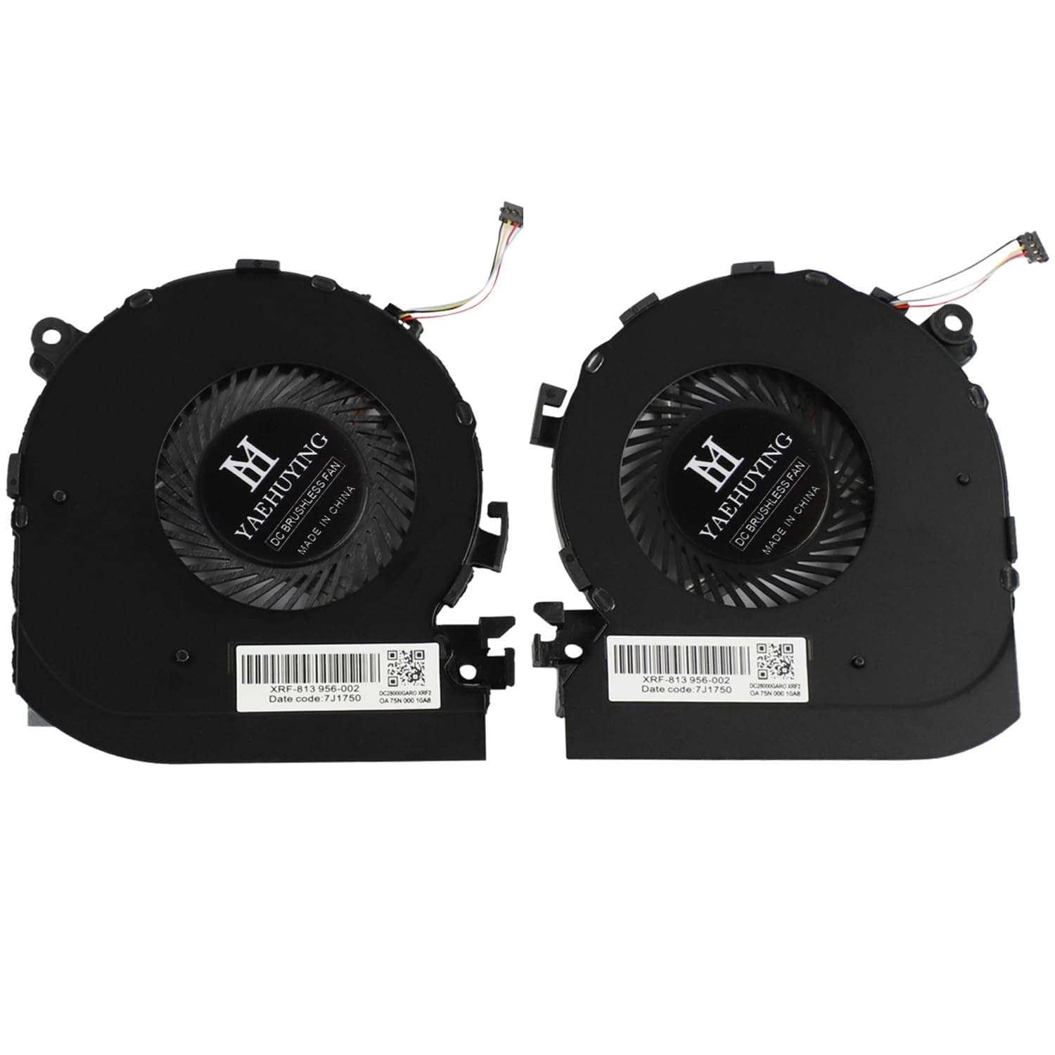 CPU & GPU Cooling Fan HP Spectre X360 15-BL 15-bl000 15-bl100 15t-bl000 TPN-Q179 DC5V 914357-001 914358-001