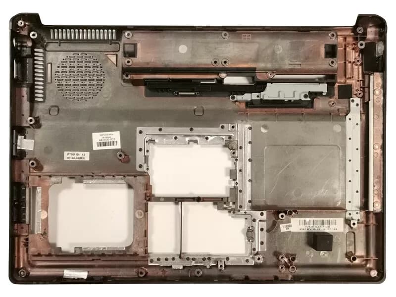 Bottom Lower Case Base Cover HP Compaq Presario F500 442890-001 ( Used )