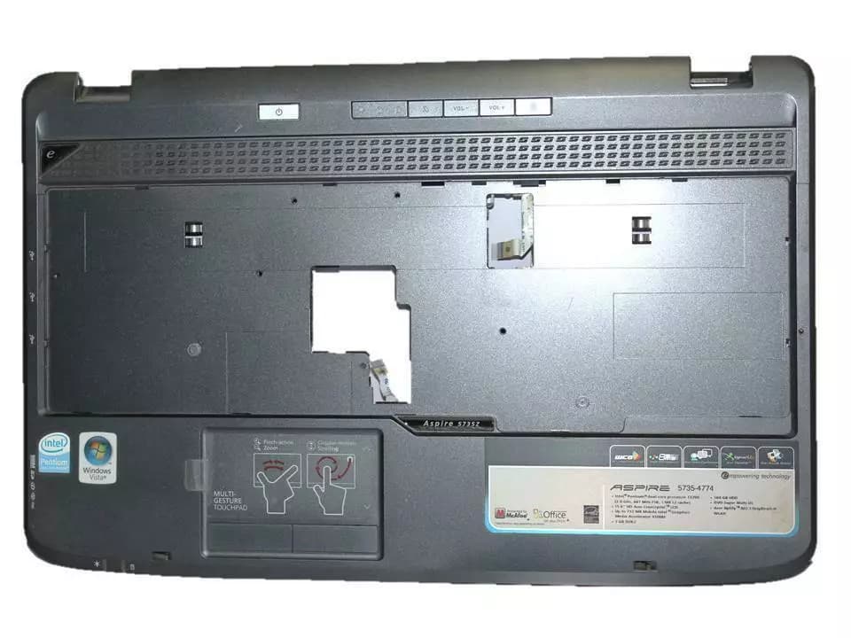 Palmrest with Touchpad Acer Aspire 5735 MS2253 P/N 60.4K812.001 ( Used )