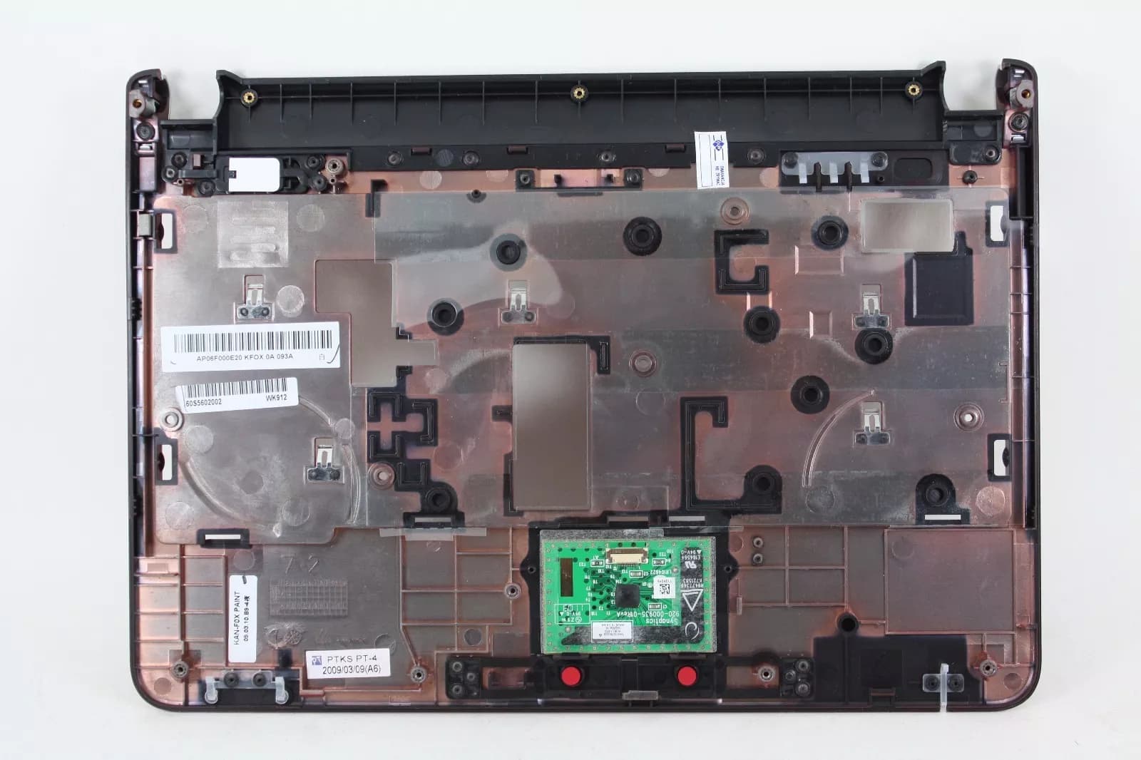 Acer Aspire D150 Palmrest Upper Cover Touchpad Red 60.S5602.002 AP06F000E20 ( Used )