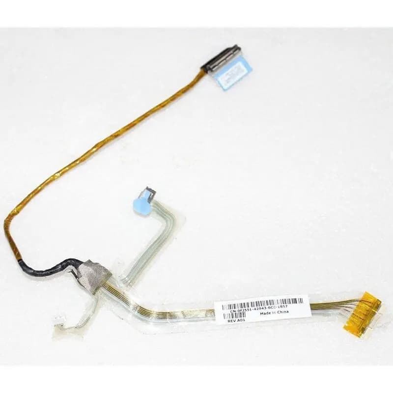 flat screen cable For Dell XPS M1210 M140 M170 0FJ551 FJ551 DC020008H0L ( Used )