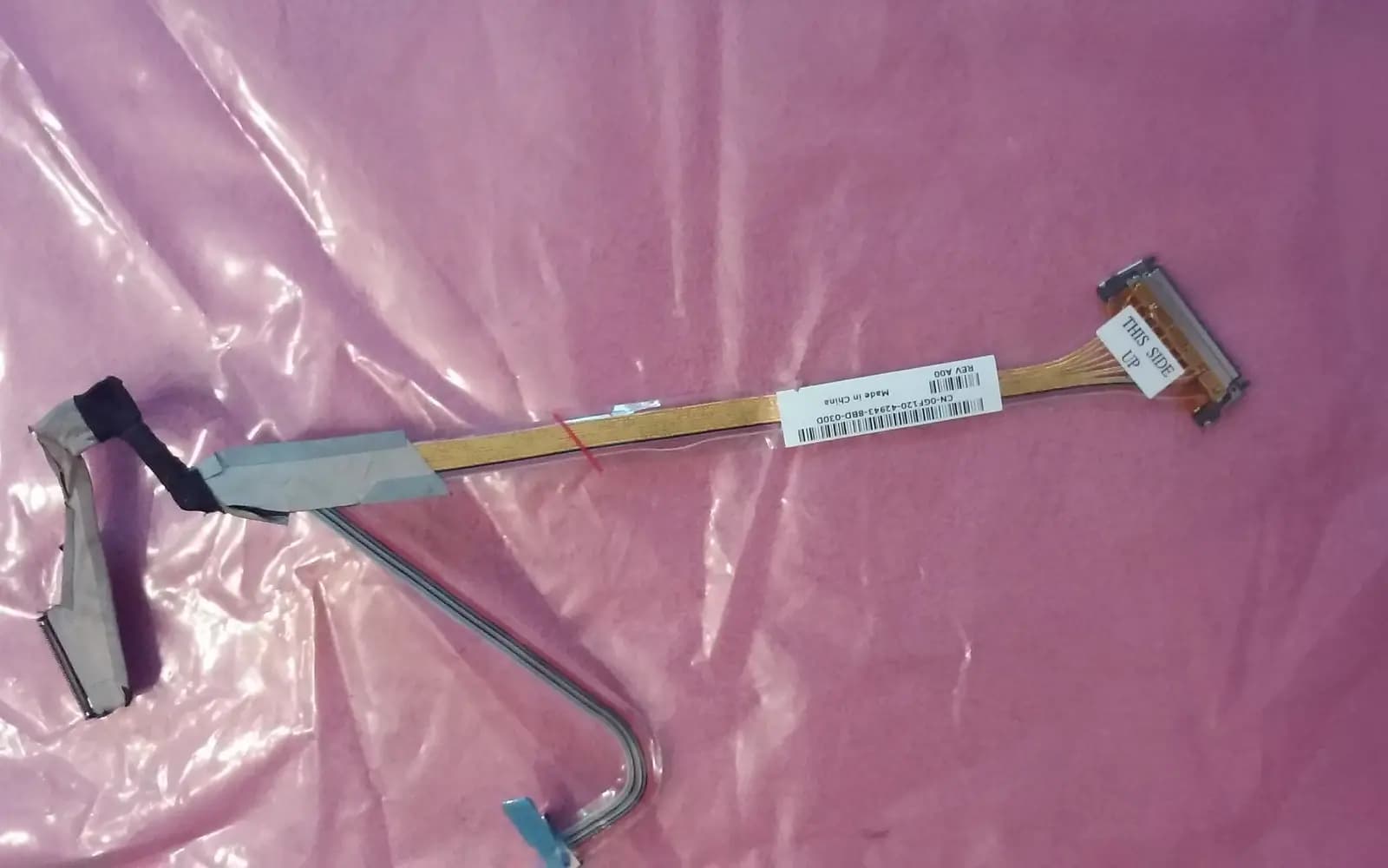 DELL GF120 Latitude D820 D830 Precision M65 M4300 LCD Video Cable CN-0GF120 ( Used )