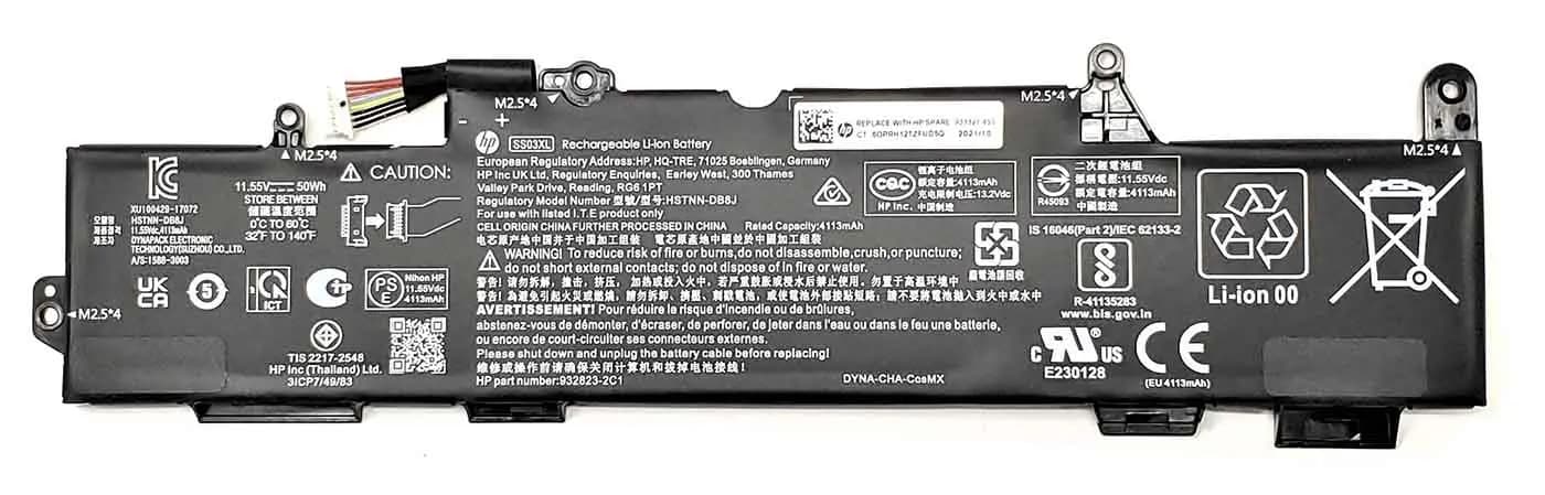 Battery Laptop HP Elitebook 735 745 G5 830 840 846 G5 Zbook SS03XL