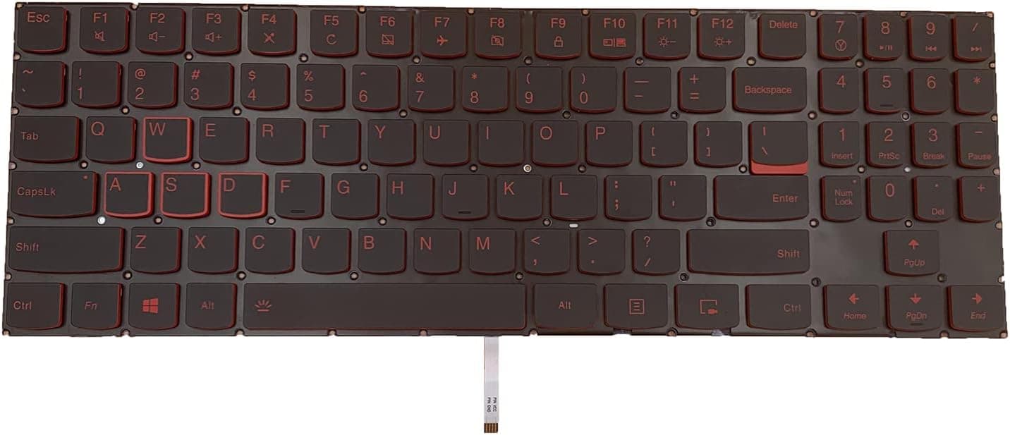 Keyboard Laptop Lenovo Legion Y540-15IRH Y540-17IRH Y530-15 Y7000 Y7000P Y530-15ICH Red Backlit