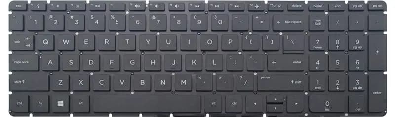 Keyboard Laptop HP Pavilion 15-AC 15-AF 15-AY 250 G4 255 G4 256 G4 255 G5 813977-031