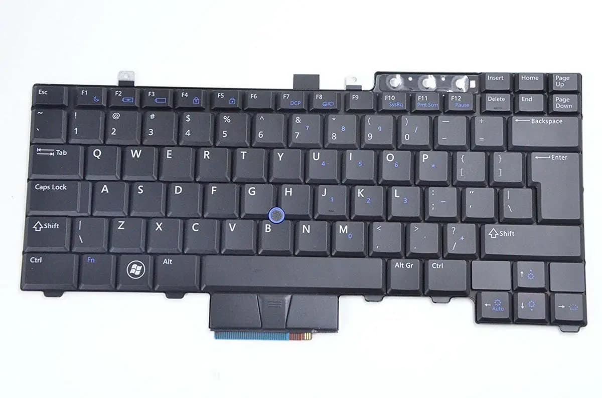 Keyboard Laptop Dell Latitude E5400 E6200 E6300 E6400 E6410 E6500 E6510 E5410 E5510 E5500 Precision M2400 M4400 M4500 WX4JF