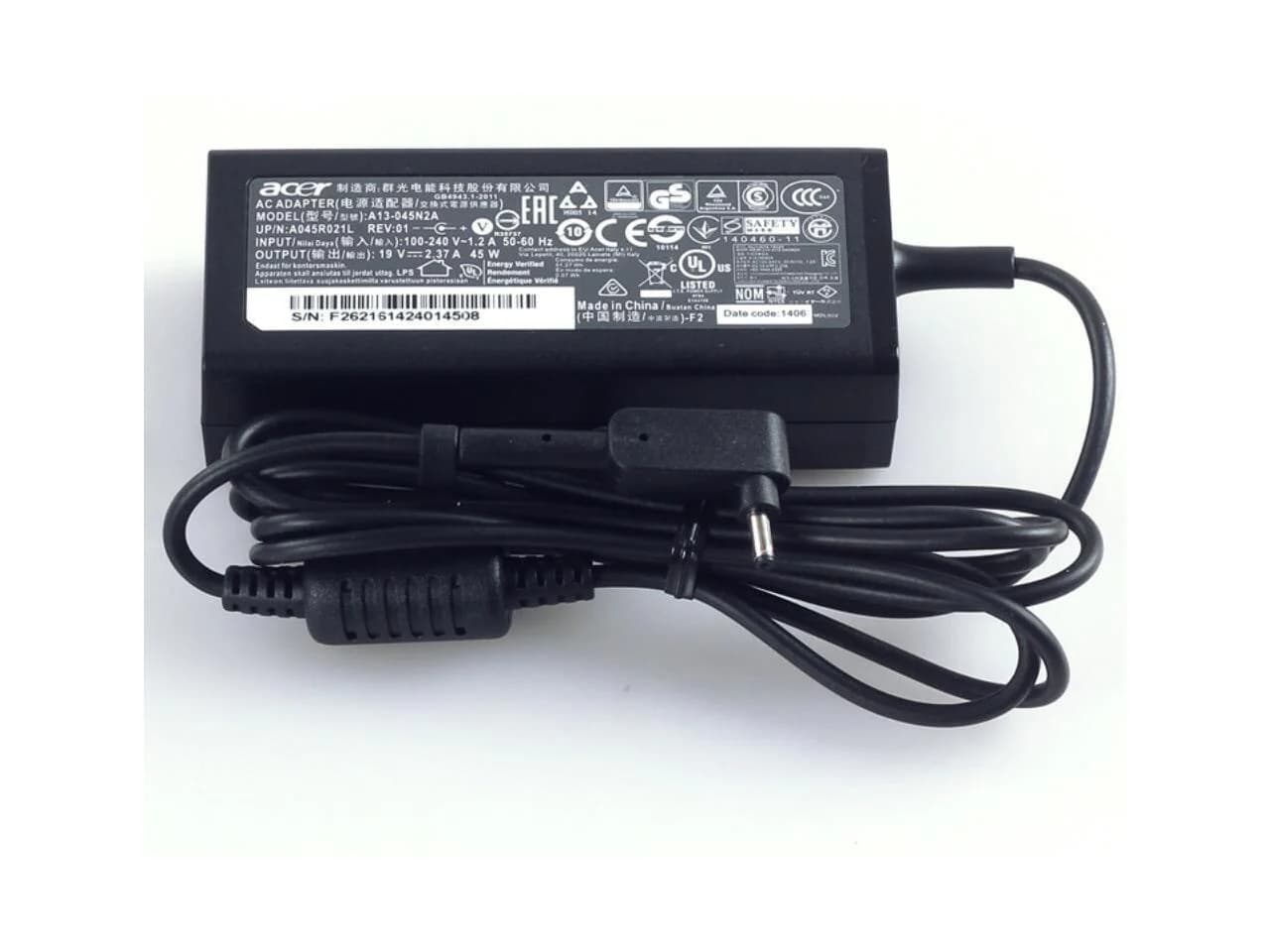 45W Charger AC Adapter Acer 19V 2.37A Aspire A515-54 A515-54G A515-56 A515-54-55AA