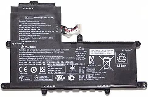 Battery Laptop HP PO02XL HP Stream 11-R 823908-1C1 11-R014WM 824560-005(7.6V 37Wh)