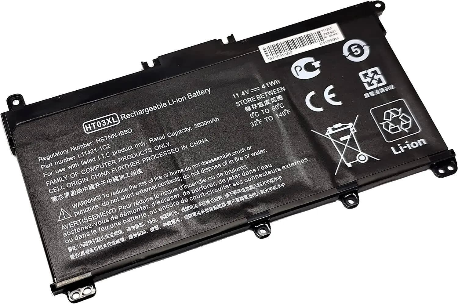 Battery Laptop HP HT03XL HP 250 G7 255 G7 240 G7 245 G7 340 G5 15-DA 14-CE 14-CF 14-CW 14-BF 14-BK 15-Cs 17-BY 15-CD 15-CK