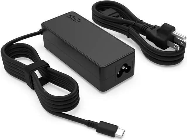 Charger AC Adapter Lenovo Thinkpad 65W Type C X1 Tablet T480 T480S T580 T580s T570 E580 E585 E480 L380 L480 L580 Yoga 370 730 730-13IKB X270 X280 X380 Type