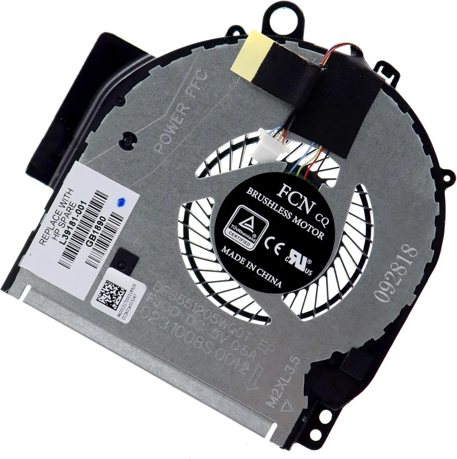 CPU Cooling Fan HP Pavilion X360 14-BA 14-BA033tx 14-BA034tx 14-ba041tx TPN-W125 924281-001