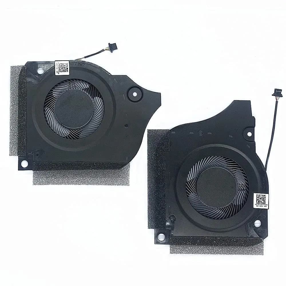 CPU +GPU Cooling Fan Dell G5-5590 G7-7590 G7-7790 G5 5590 G7 7590 7790 P82F Series 006KT2+0C04TH DFSCK221151811 FL1J DFSCK221051821 FM0C 5V 0.5A