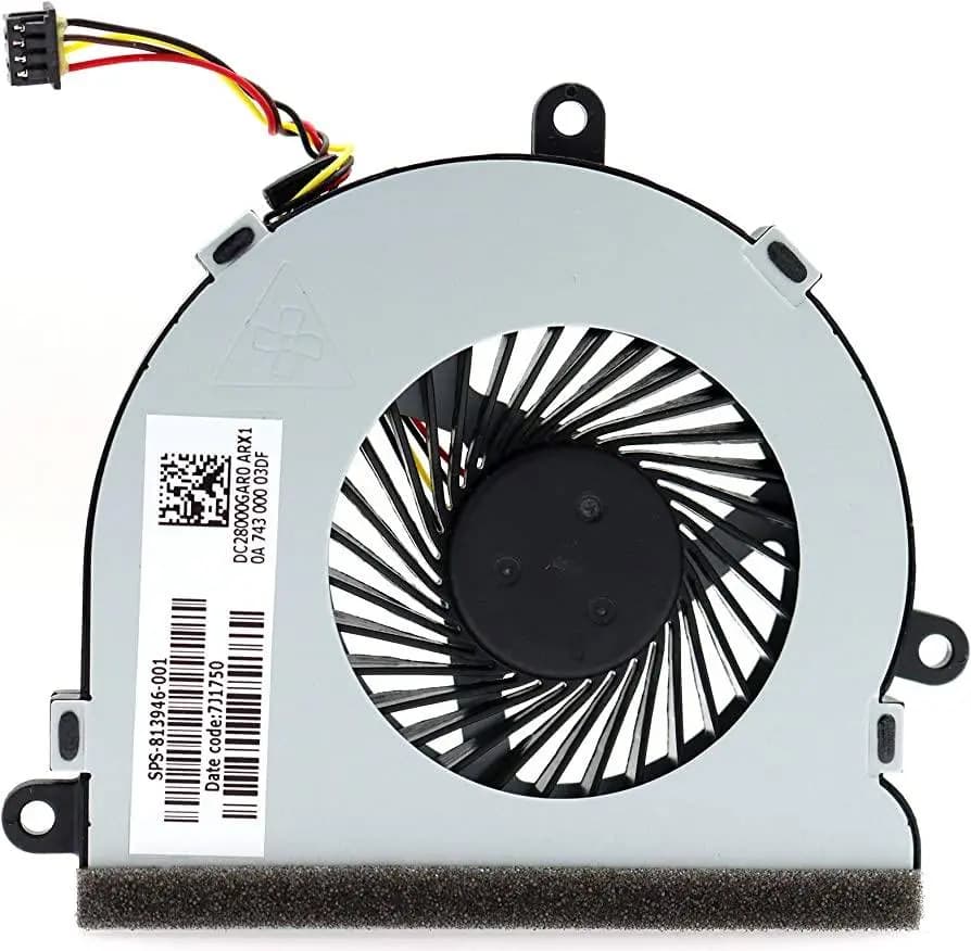 CPU Cooling Fan HP 250 G4, 250 G5, 255 G4, 255 G5, TPN-C125, 15-AC, 15-AF, 15-AY, 15-BA, 15-BS, 15-BW p/n 813946-001