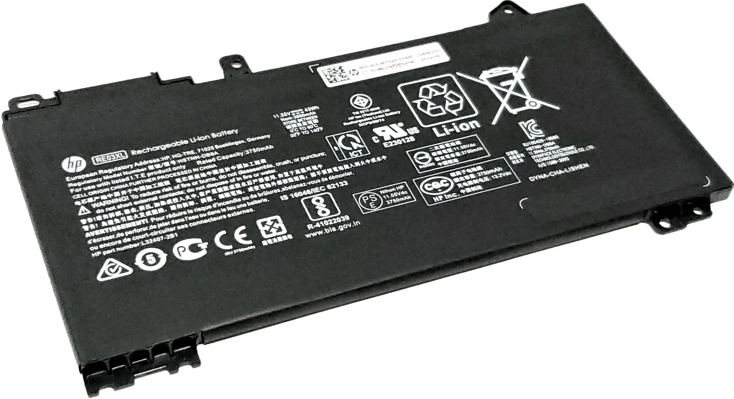 Battery Laptop HP Probook 450 G7 455 G7 RE03XL